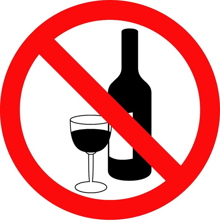 Avoid alcohol while taking medication for chronic prostatitis